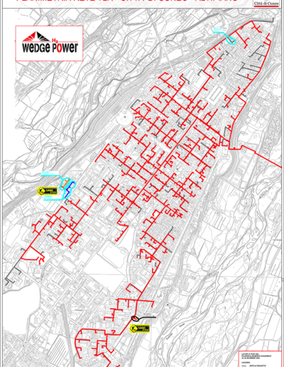 Avanzamento cantieri - altopiano - 04 dicembre 2020 - Wedge Power - teleriscaldamento a Cuneo