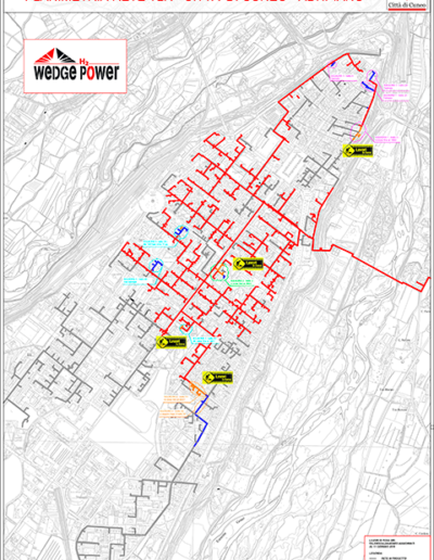 Avanzamento cantieri - altopiano - 11 gennaio 2019 - Wedge Power - teleriscaldamento a Cuneo