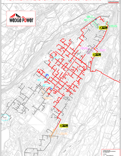 Avanzamento cantieri - altopiano - 12 aprile 2019 - Wedge Power - teleriscaldamento a Cuneo