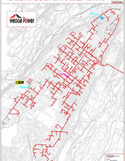 Avanzamento cantieri - altopiano - 12 febbraio 2021 - Wedge Power - teleriscaldamento a Cuneo