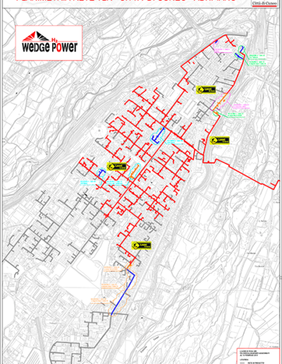 Avanzamento cantieri - altopiano - 15 febbraio 2019 - Wedge Power - teleriscaldamento a Cuneo