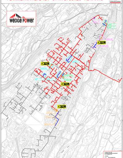 Avanzamento cantieri - altopiano - 18 gennaio 2019 - Wedge Power - teleriscaldamento a Cuneo