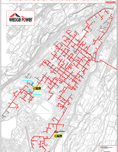 Avanzamento cantieri - altopiano - 20 novembre 2020 - Wedge Power - teleriscaldamento a Cuneo