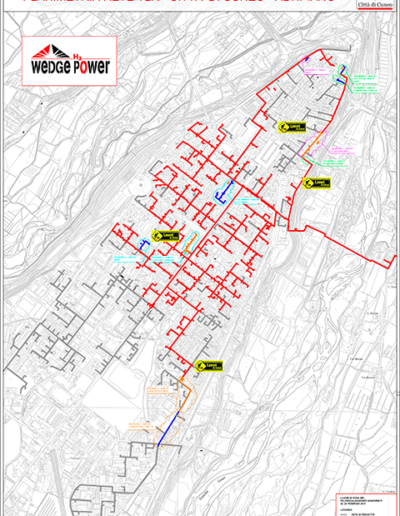 Avanzamento cantieri - altopiano - 22 febbraio 2019 - Wedge Power - teleriscaldamento a Cuneo