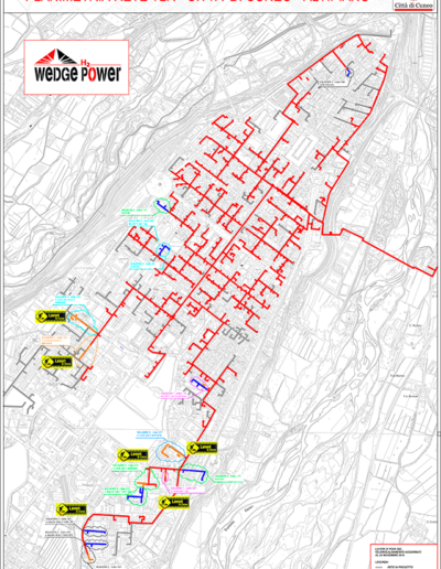 Avanzamento cantieri - altopiano - 22 novembre 2019 - Wedge Power - teleriscaldamento a Cuneo