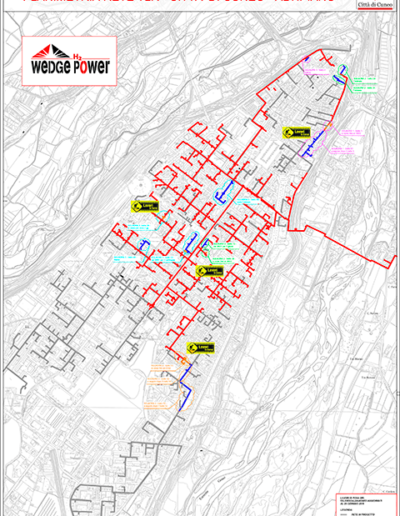 Avanzamento cantieri - altopiano - 25 gennaio 2019 - Wedge Power - teleriscaldamento a Cuneo