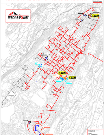 Avanzamento cantieri - altopiano - 28 febbraio 2020 - Wedge Power - teleriscaldamento a Cuneo