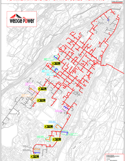 Avanzamento cantieri - altopiano - 29 novembre 2019 - Wedge Power - teleriscaldamento a Cuneo