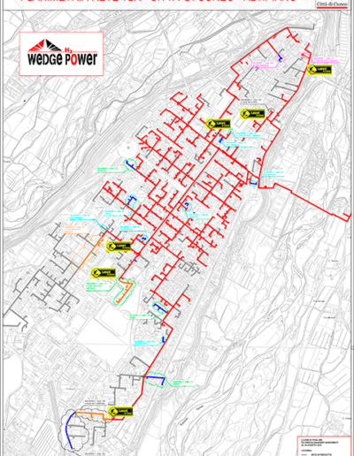 Avanzamento cantieri - altopiano - 30 agosto 2019 - Wedge Power - teleriscaldamento a Cuneo