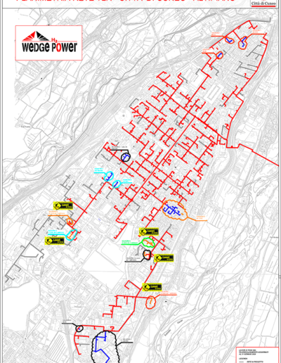 Avanzamento cantieri - altopiano - 31 gennaio 2020 - Wedge Power - teleriscaldamento a Cuneo