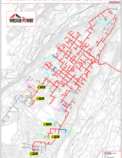 Avanzamento cantieri - altopiano - 6 dicembre 2019 - Wedge Power - teleriscaldamento a Cuneo
