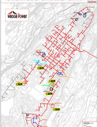 Avanzamento cantieri - altopiano - 7 febbraio 2020 - Wedge Power - teleriscaldamento a Cuneo