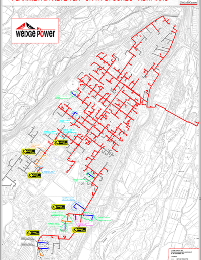 Avanzamento cantieri - altopiano - 8 novembre 2019 - Wedge Power - teleriscaldamento a Cuneo