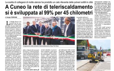 A Cuneo rete di teleriscaldamento al 99% – 26 gennaio 2021